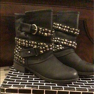 Ankle Studded Boot
